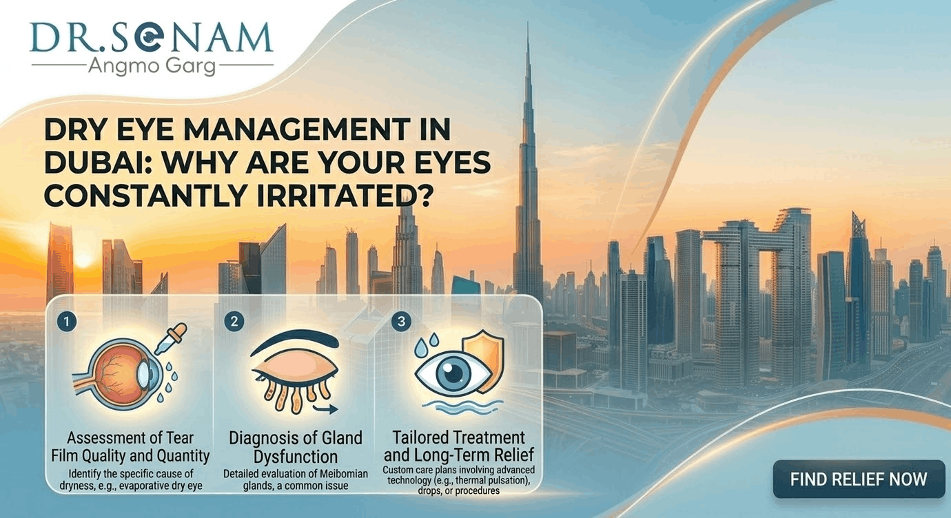 Dry Eye Management in Dubai: Why Are Your Eyes Constantly Irritated?