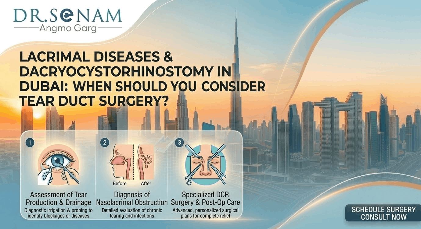 Lacrimal Diseases & Dacryocystorhinostomy in Dubai: When Should You Consider Tear Duct Surgery?