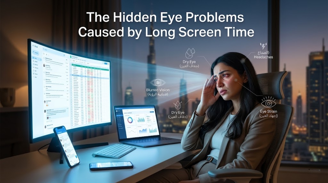 The Hidden Eye Problems Caused by Long Screen Time