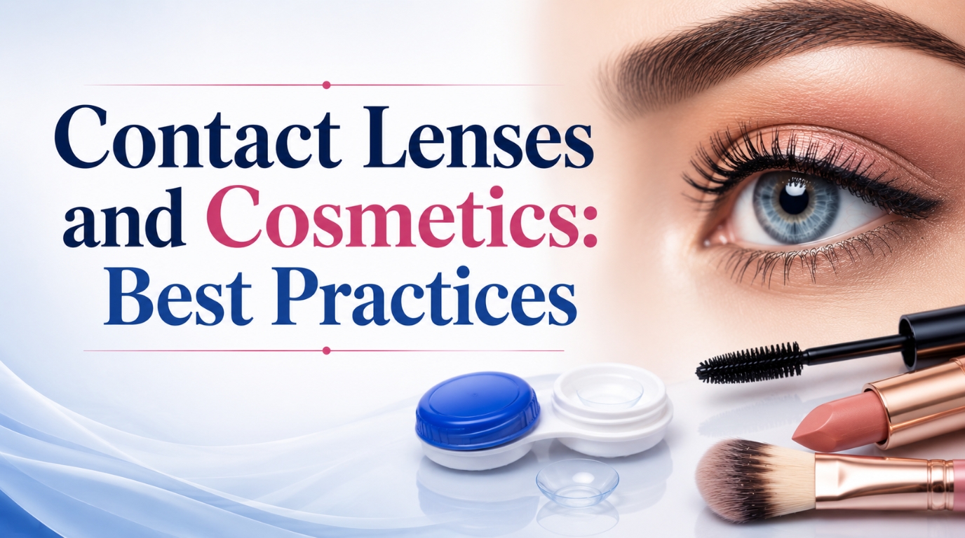 Contact Lenses and Cosmetics: Best Practices