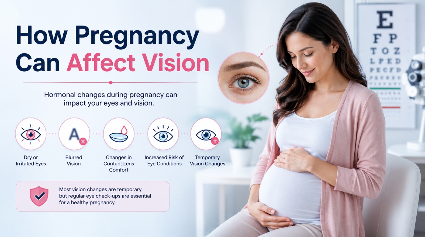 How Pregnancy Can Affect Vision