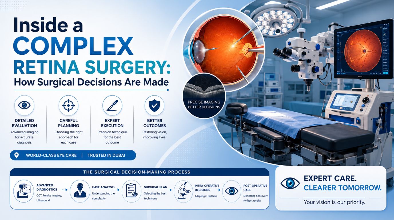 Inside a Complex Retina Surgery: How Surgical Decisions Are Made