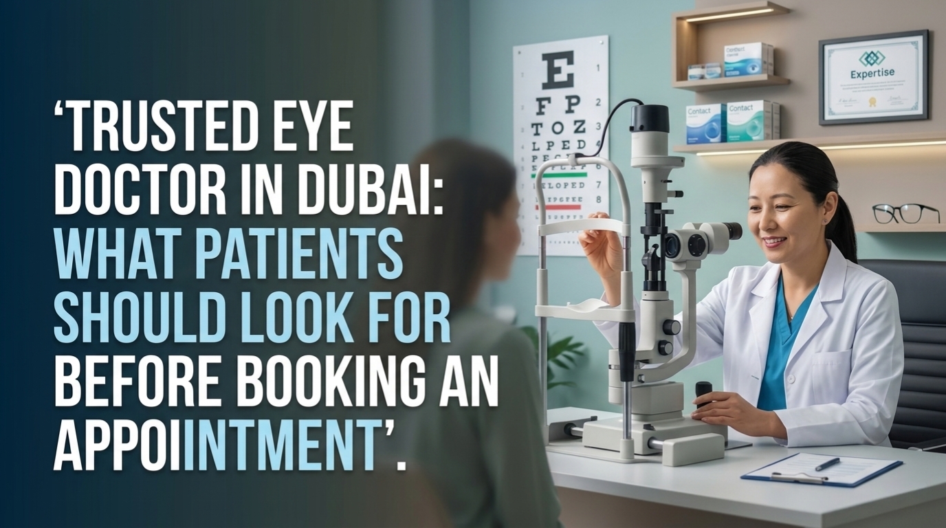 Trusted Eye Doctor in Dubai: What Patients Should Look for Before Booking an Appointment
