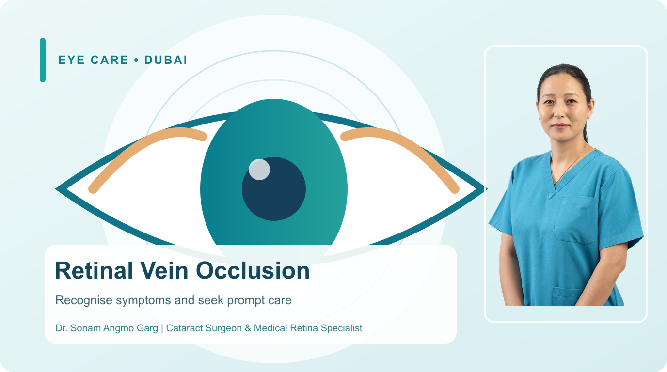 Retinal Vein Occlusion (Eye Stroke): Causes, Symptoms, and Immediate Steps by Dr. Sonam Angmo Garg